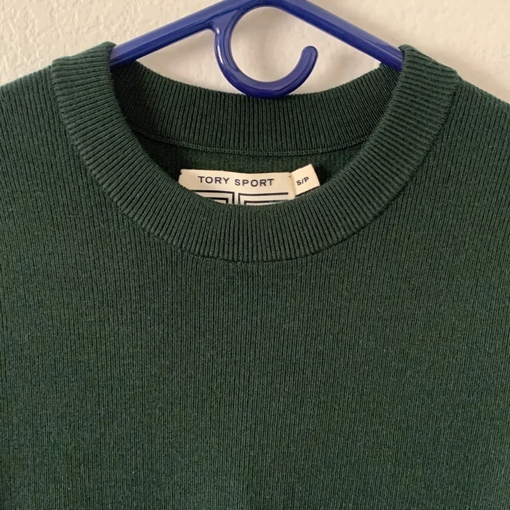 Tory Burch Sport Performance Double Stripe Cashmere Sweater Dress